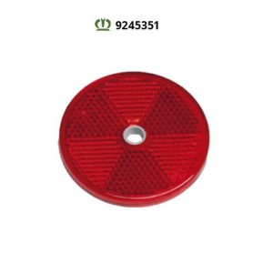 REFLECTOR ROND ROOD@